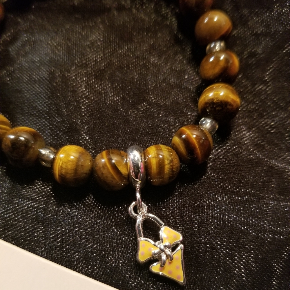 Rare, Natural Round Fossil, Bikini charm.